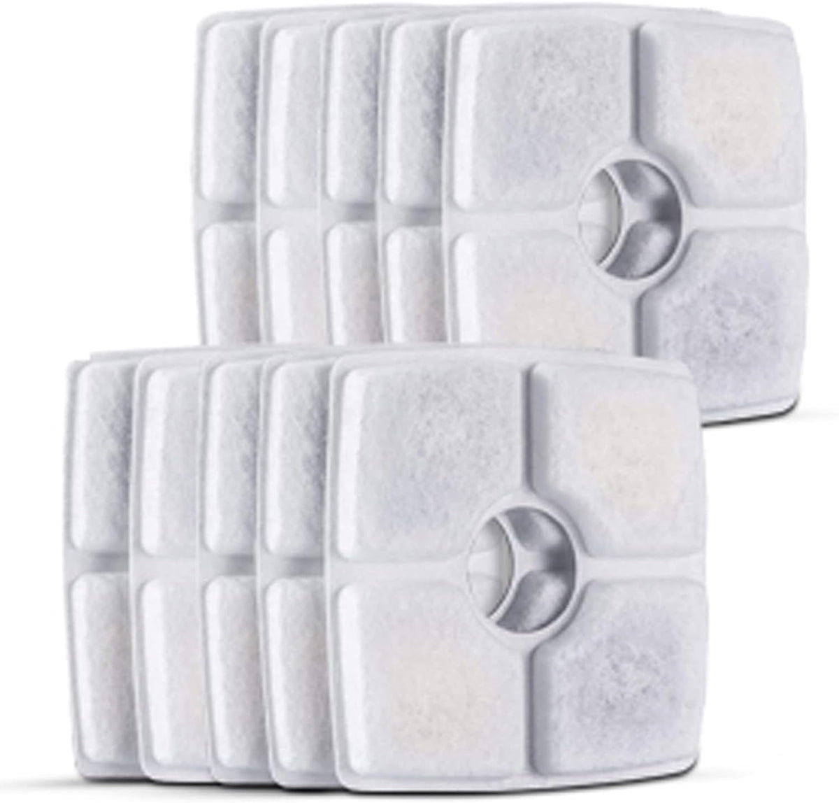 Cat Water Fountain Replacement Filters, 10 Pack