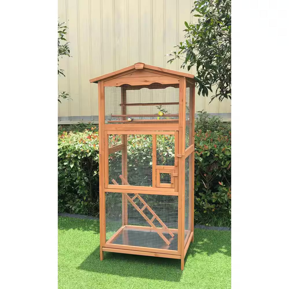 Outdoor Wooden Bird Cage Aviary