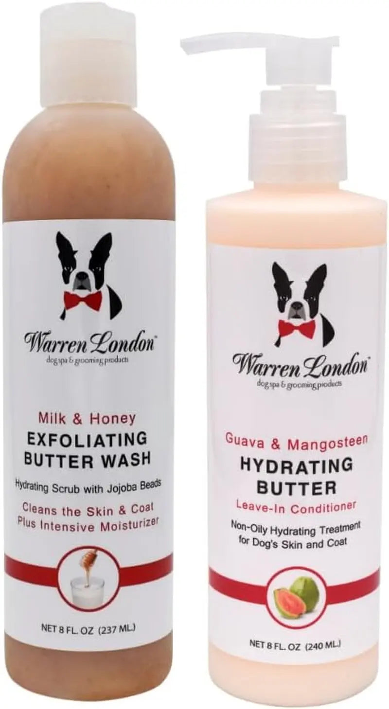 Warren London Butter Combo, Shampoo and Leave-In Conditioner 8 oz
