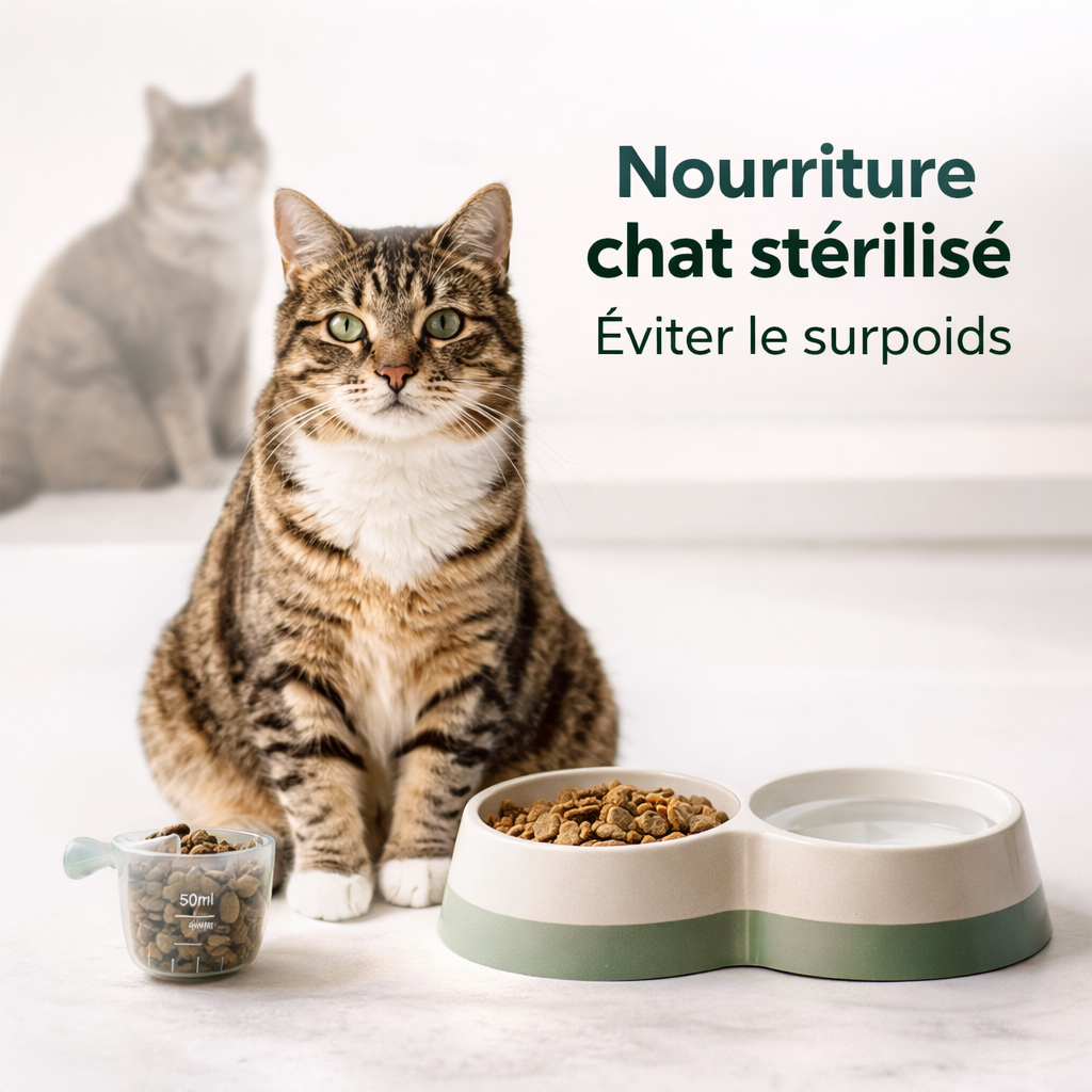 Nourriture pour chat stérilisé : que lui donner pour éviter le surpoids ? (Guide 2026)