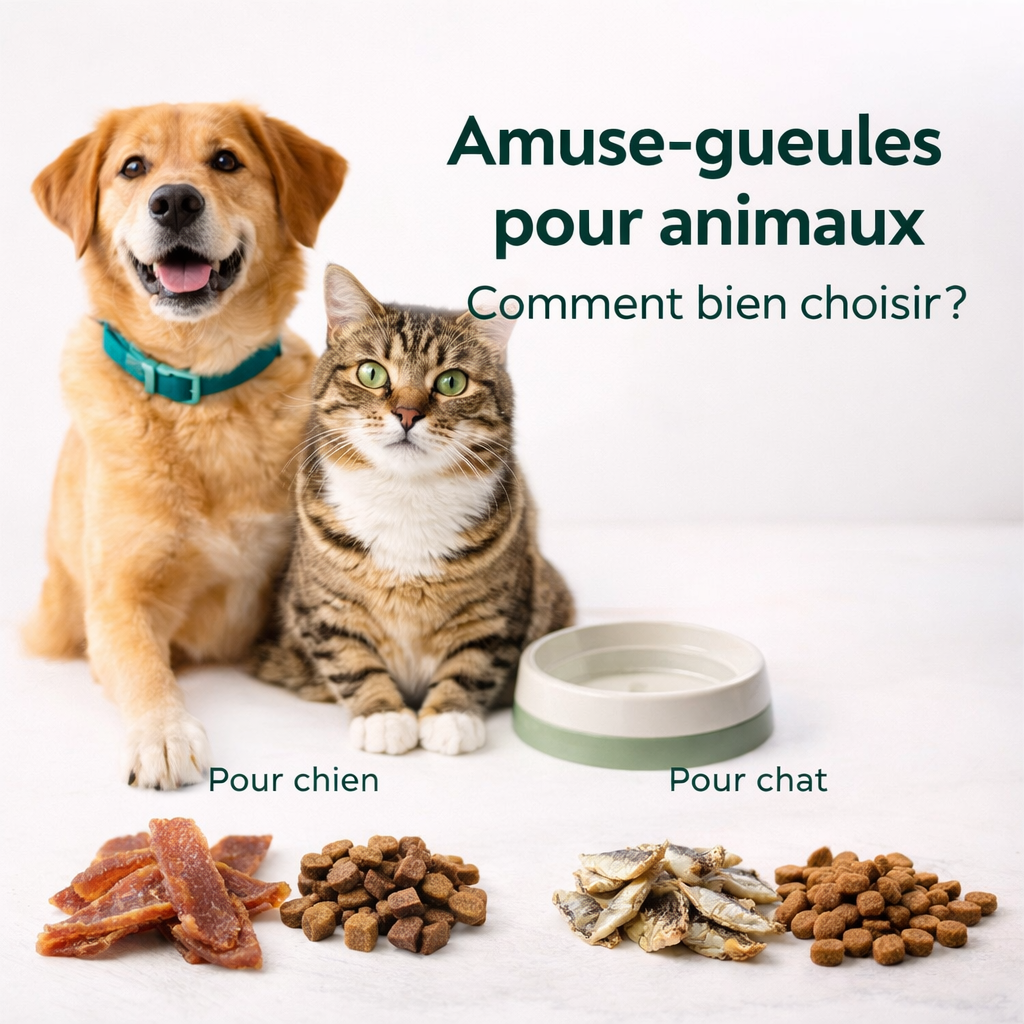 Amuse-gueule animal : le guide complet pour choisir les meilleures friandises pour chien et chat