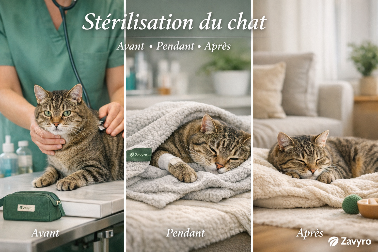 Stérilisation du chat : tout savoir avant, pendant et après l'opération (2026)