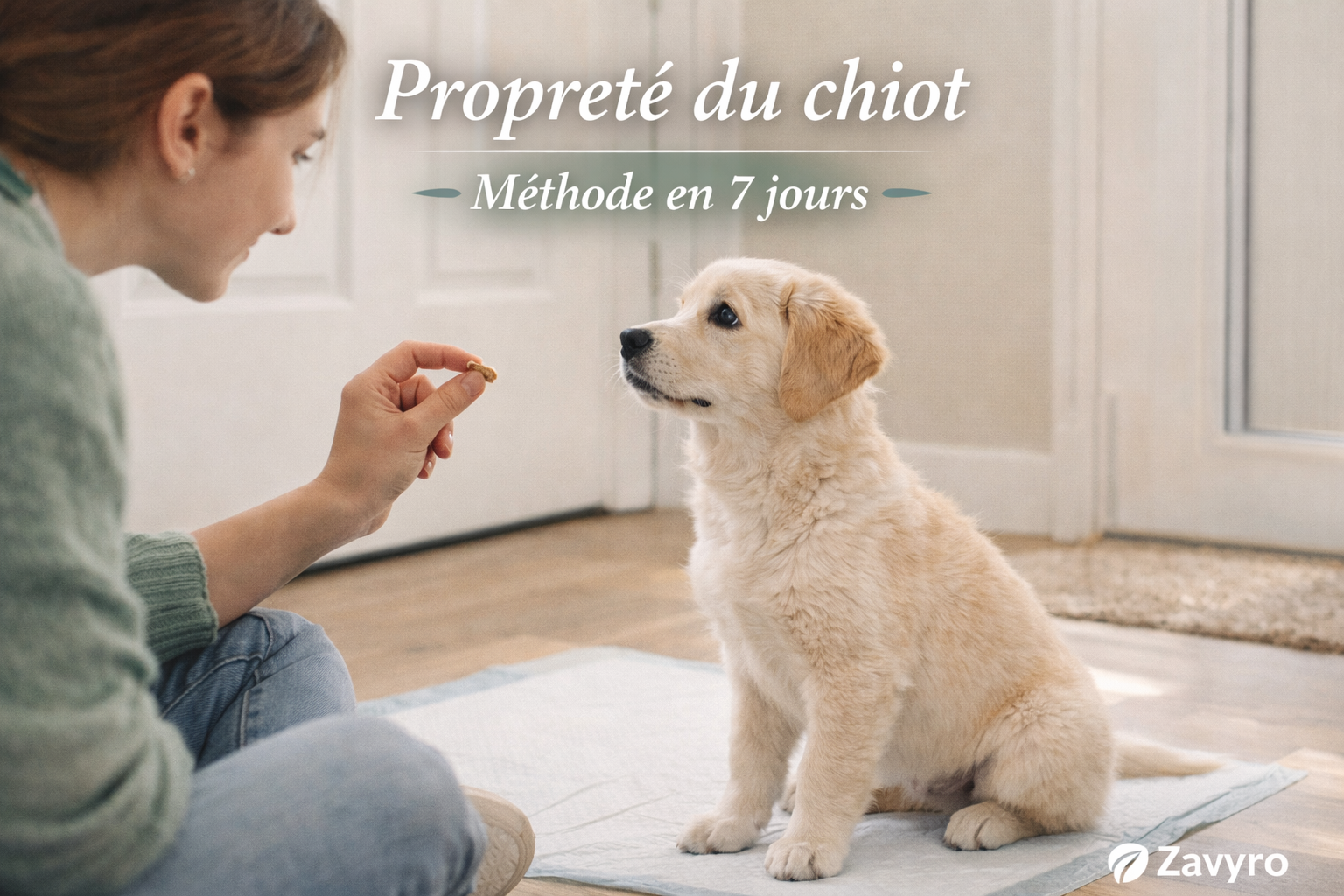 Propreté du chiot : méthode en 7 jours (guide 2026)