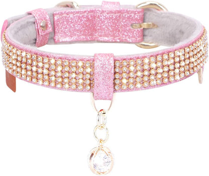Adjustable PU Leather Collar for Cats and Dogs