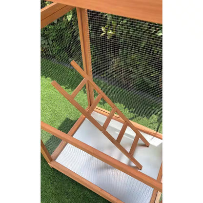 Outdoor Wooden Bird Cage Aviary