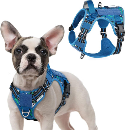 MOLLE Tactical No-Pull Dog Harness, Medium to Large