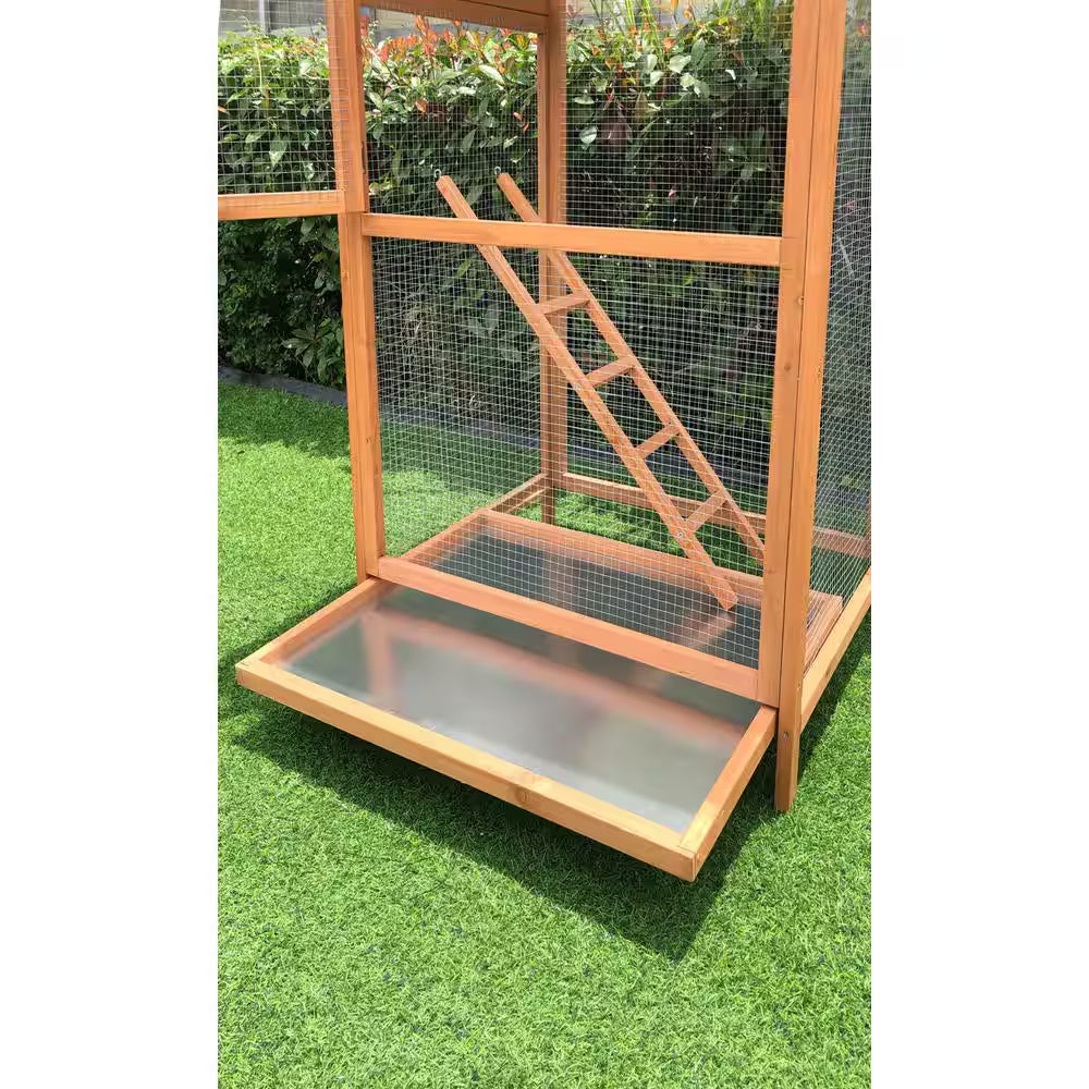 Outdoor Wooden Bird Cage Aviary