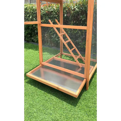 Outdoor Wooden Bird Cage Aviary
