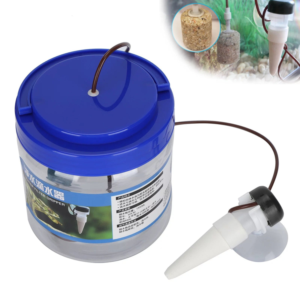 Reptile Water Dripper for Crested Geckos