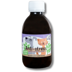 Sirop Naturel Stress 200mL - Chiens et Chats de - 10KG-0