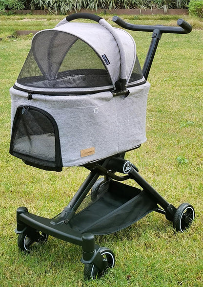 3-in-1 Pet Stroller and Travel System, Up to 30 lbs