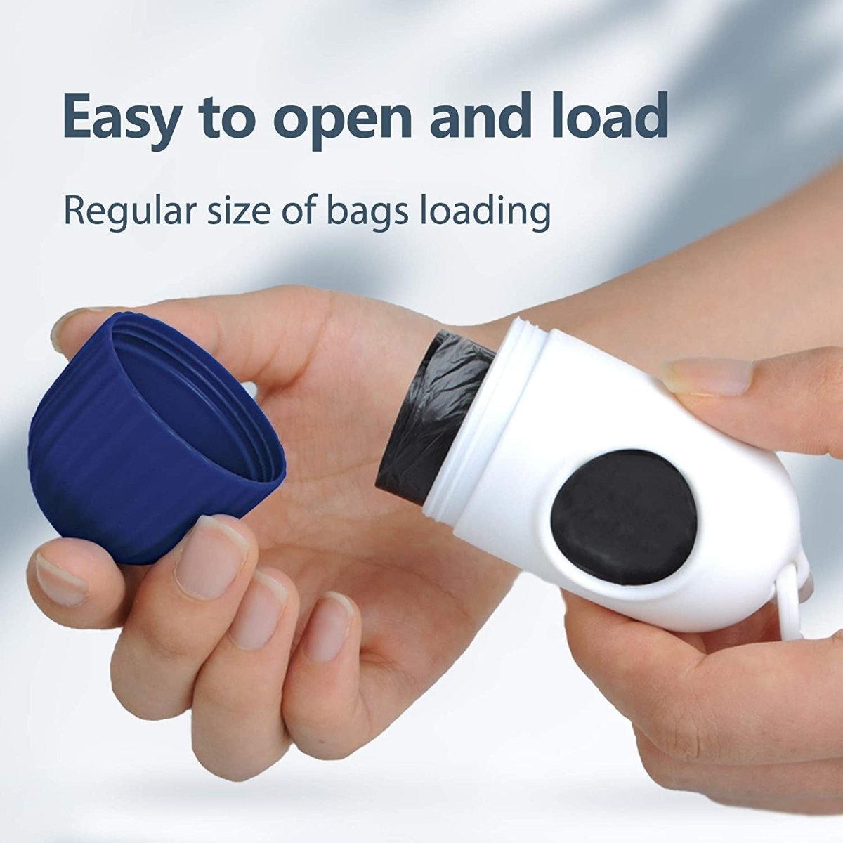 16 ft Retractable Dog Leash with Bag Dispenser