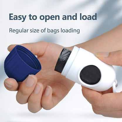 16 ft Retractable Dog Leash with Bag Dispenser