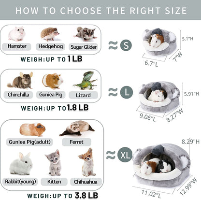 Small Pet Cage Bed & Sleeping Bag