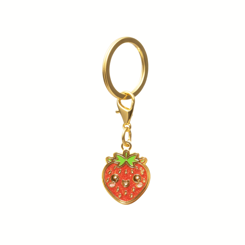Strawberry Dog Collar Charm — additional photo 4