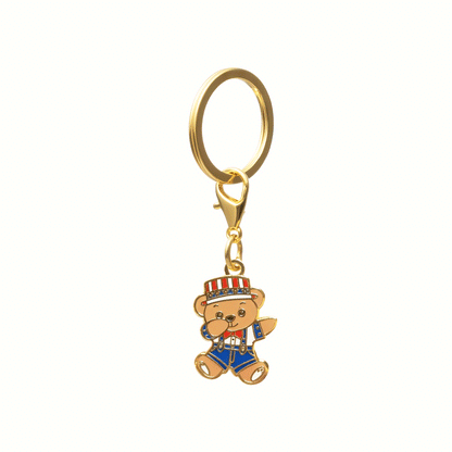Dabbing American Bear Dog Collar Charm — additional photo 5