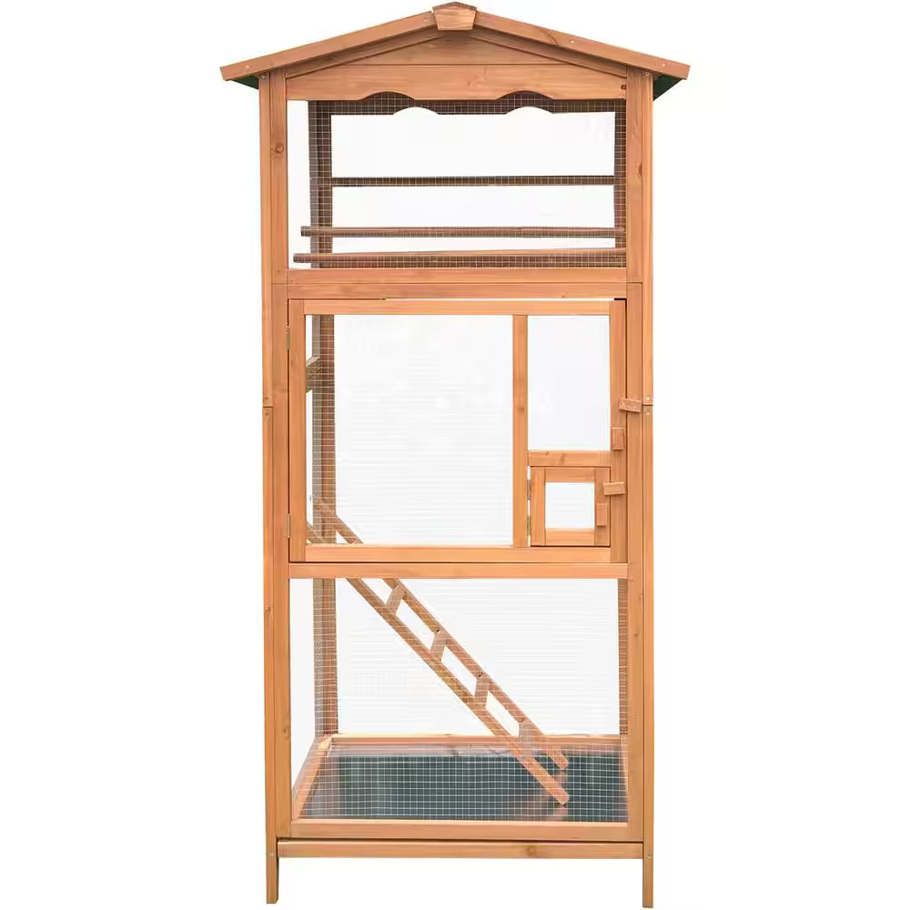 Outdoor Wooden Bird Cage Aviary