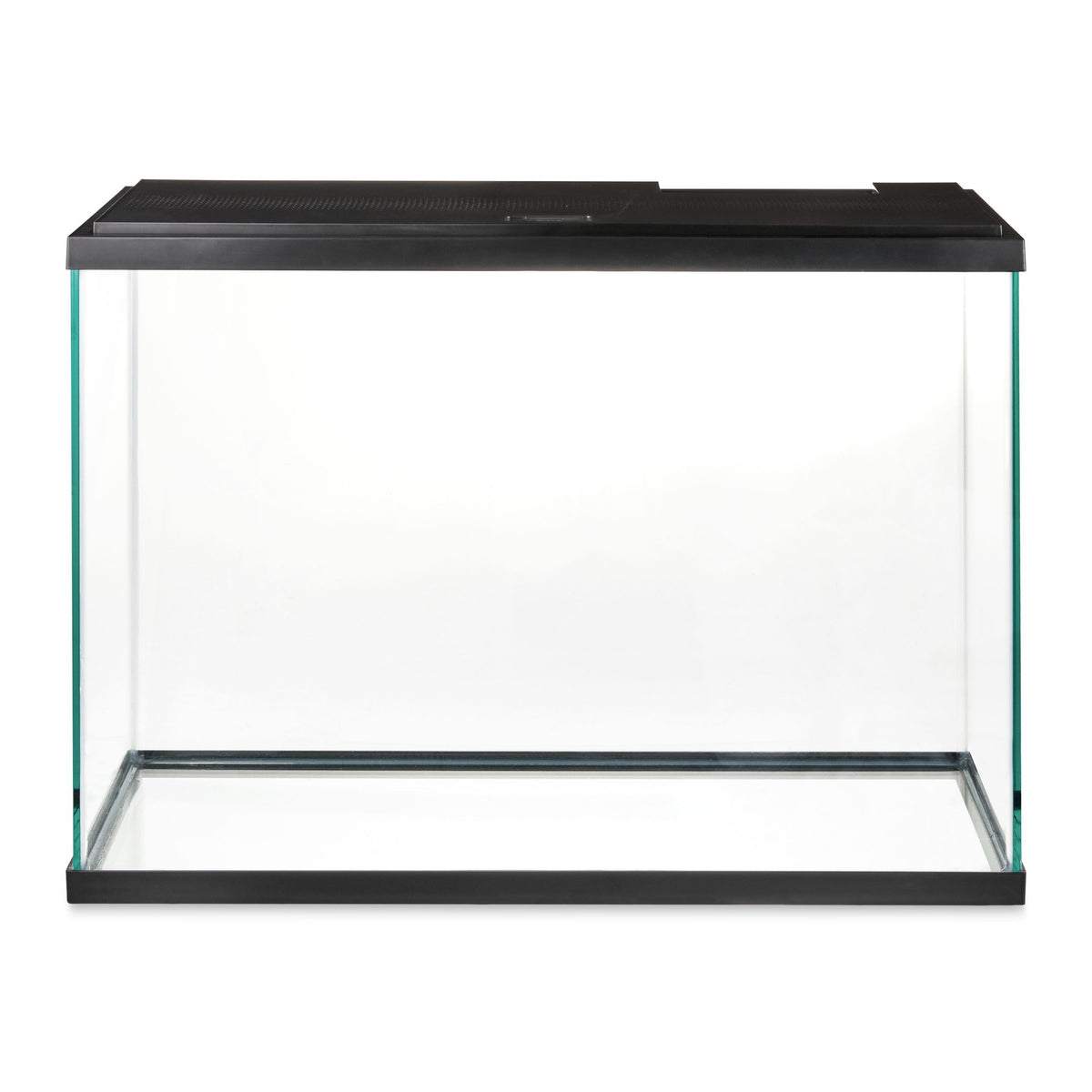29 Gallon Glass Aquarium Starter Kit, Black