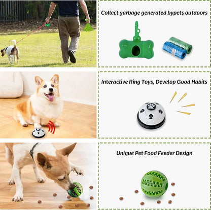 20-Piece Puppy Teething Chew Toy Set with Basket