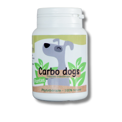 Digestion Carbo Dogs naturel - 60 gelules - Chien-0