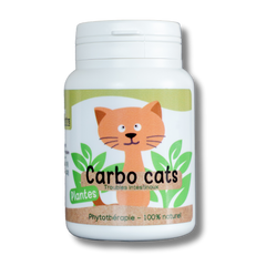 Digestion Carbo Cats naturel - 30 gelules - Chat-0