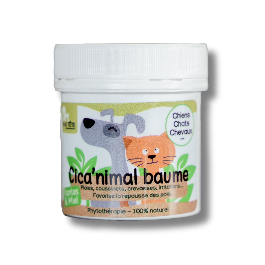 Baume cicatrisant naturel 80g - Cica'nimal-0