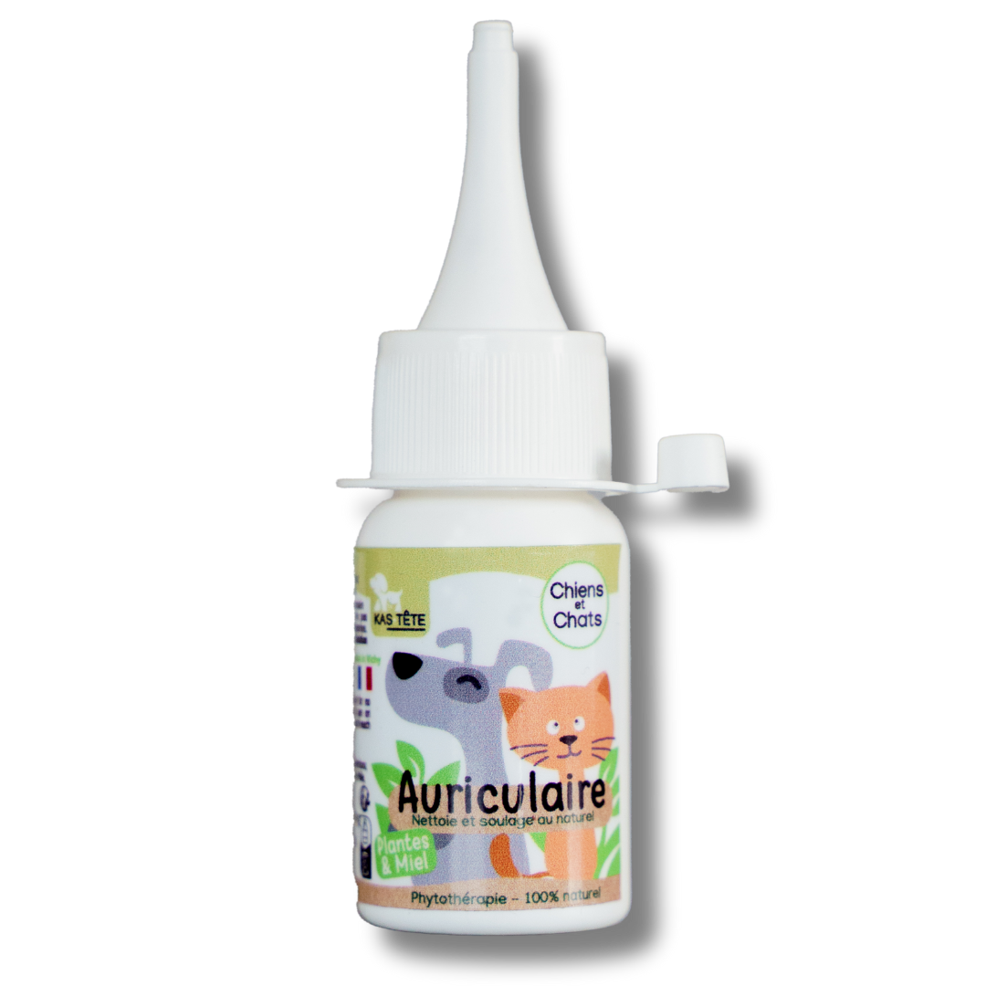 Soin Auriculaire Naturel pour chien et chat 30mL-0
