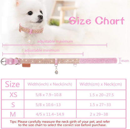 Adjustable PU Leather Collar for Cats and Dogs