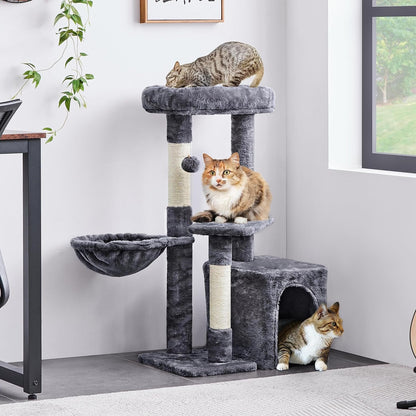 34 in Cat Condo with Extra Scratch Boards