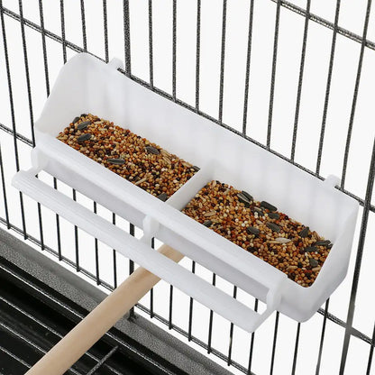 52 in Rolling Bird Cage with 3 Perches and 4 Feeders