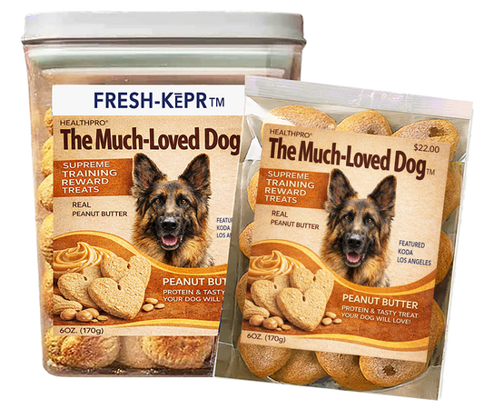 Much Loved Dog Peanut Butter Blast Treat Set