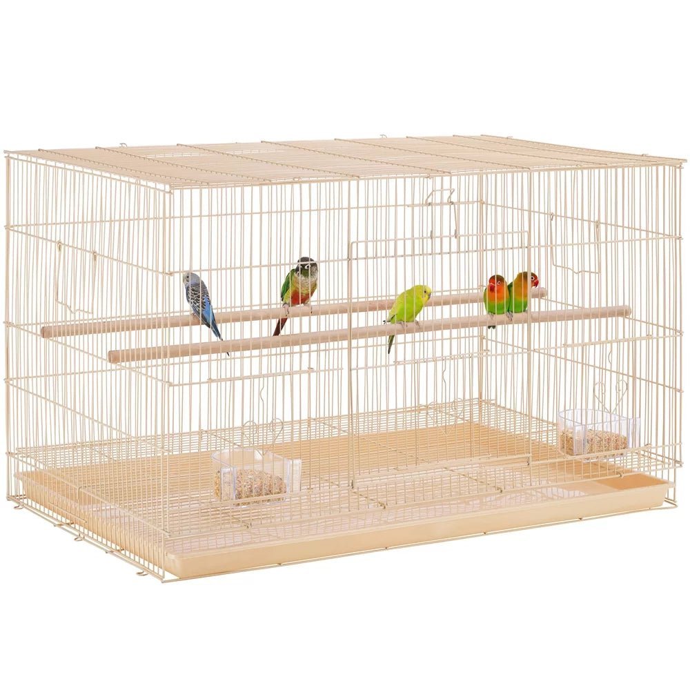 30 in Flight Cage with Slide-Out Tray and Wood Perches