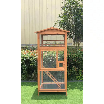 Outdoor Wooden Bird Cage Aviary