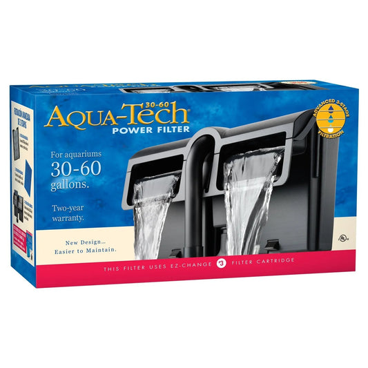 Power Aquarium Filter, 3-Step, 30-60 Gallon