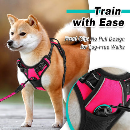 Reflective Oxford No-Pull Dog Harness, Small to XL