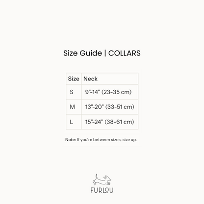 'Black' - Canvas Dog Collar