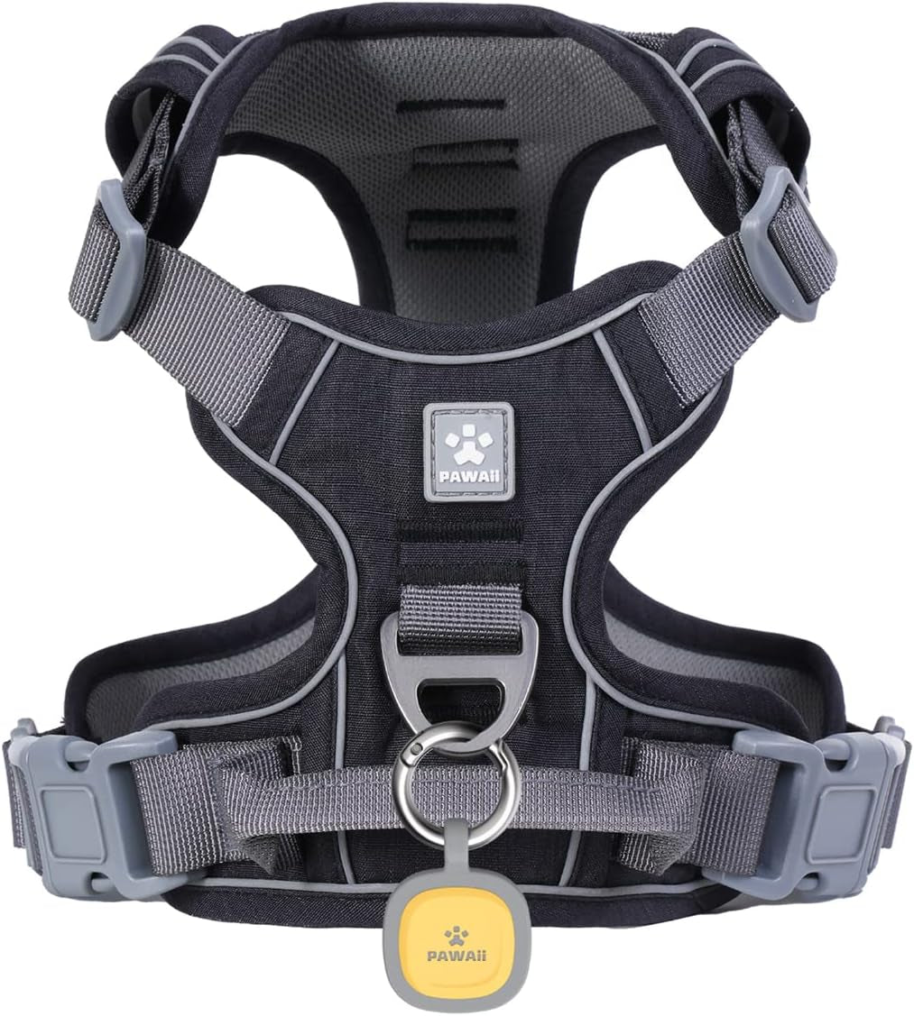 No-Pull Dog Harness with ID Tag for Small Dogs