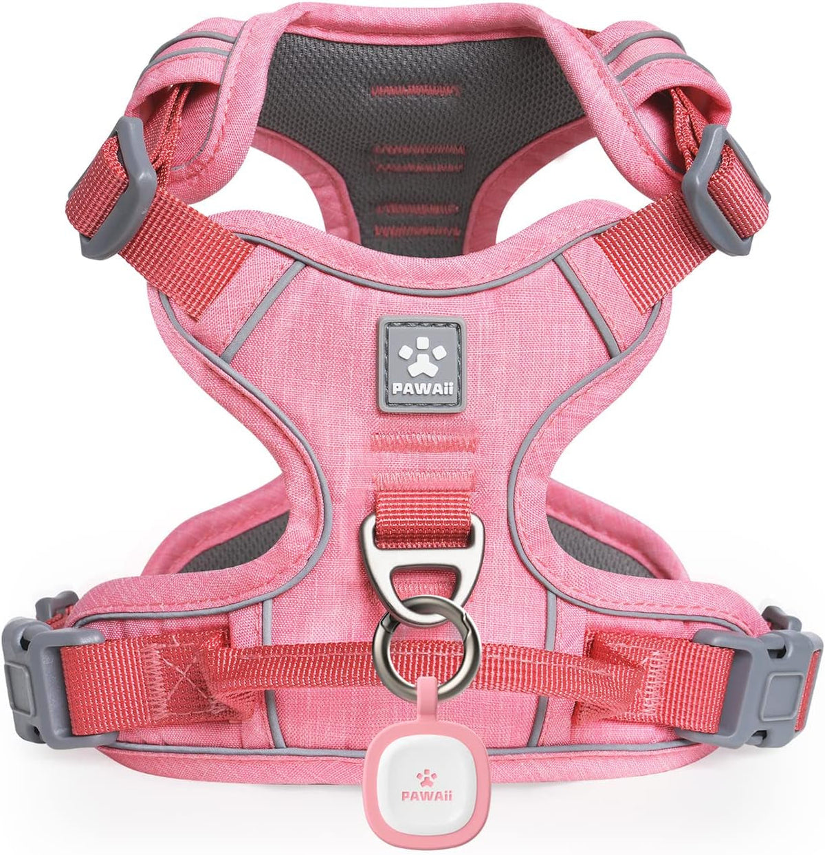 No-Pull Dog Harness with ID Tag for Small Dogs