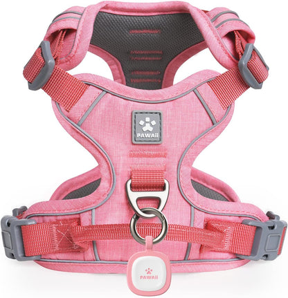 No-Pull Dog Harness with ID Tag for Small Dogs