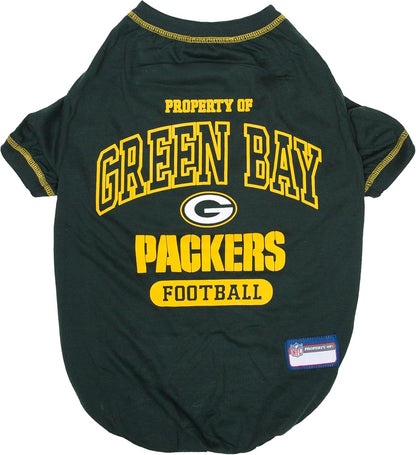 Green Bay Packers dog T-shirt