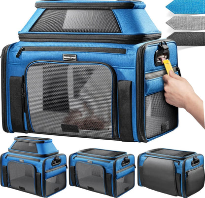 Expandable Airline-Approved Soft Pet Carrier
