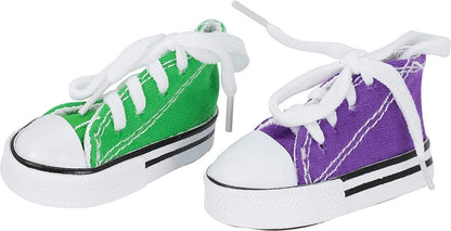 Mini Sneaker Bird Cage Toys, 4 Pack