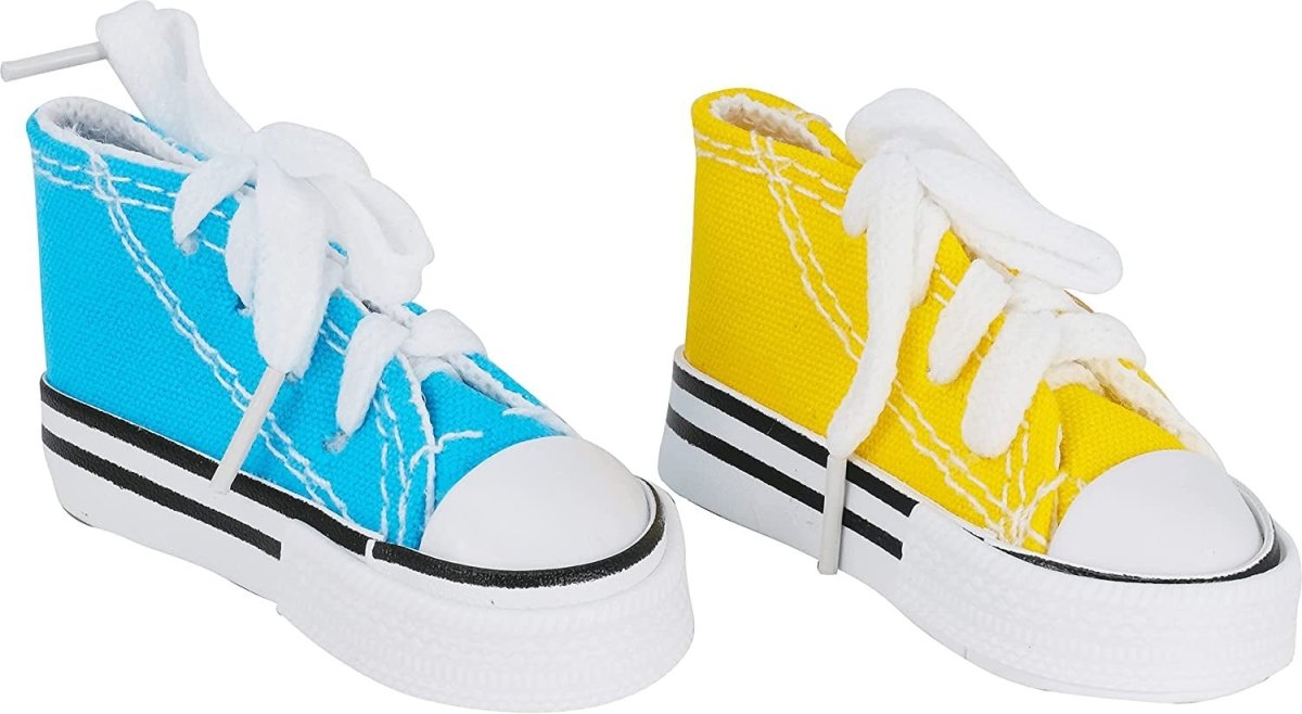 Mini Sneaker Bird Cage Toys, 4 Pack