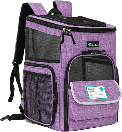 PetAmi Pet Carrier Backpack for Dogs and Cats