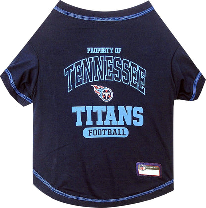 Pets First NFL Dog T-Shirt for Dogs & Cats – Team Tees, XS–XL
