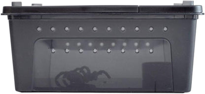 Portable Stackable Reptile Terrarium, Medium, Black