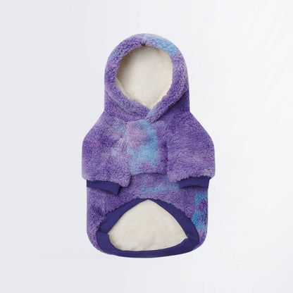 Berrylicious pink Fluffdreams fleece blanket dog hoodie - view 2