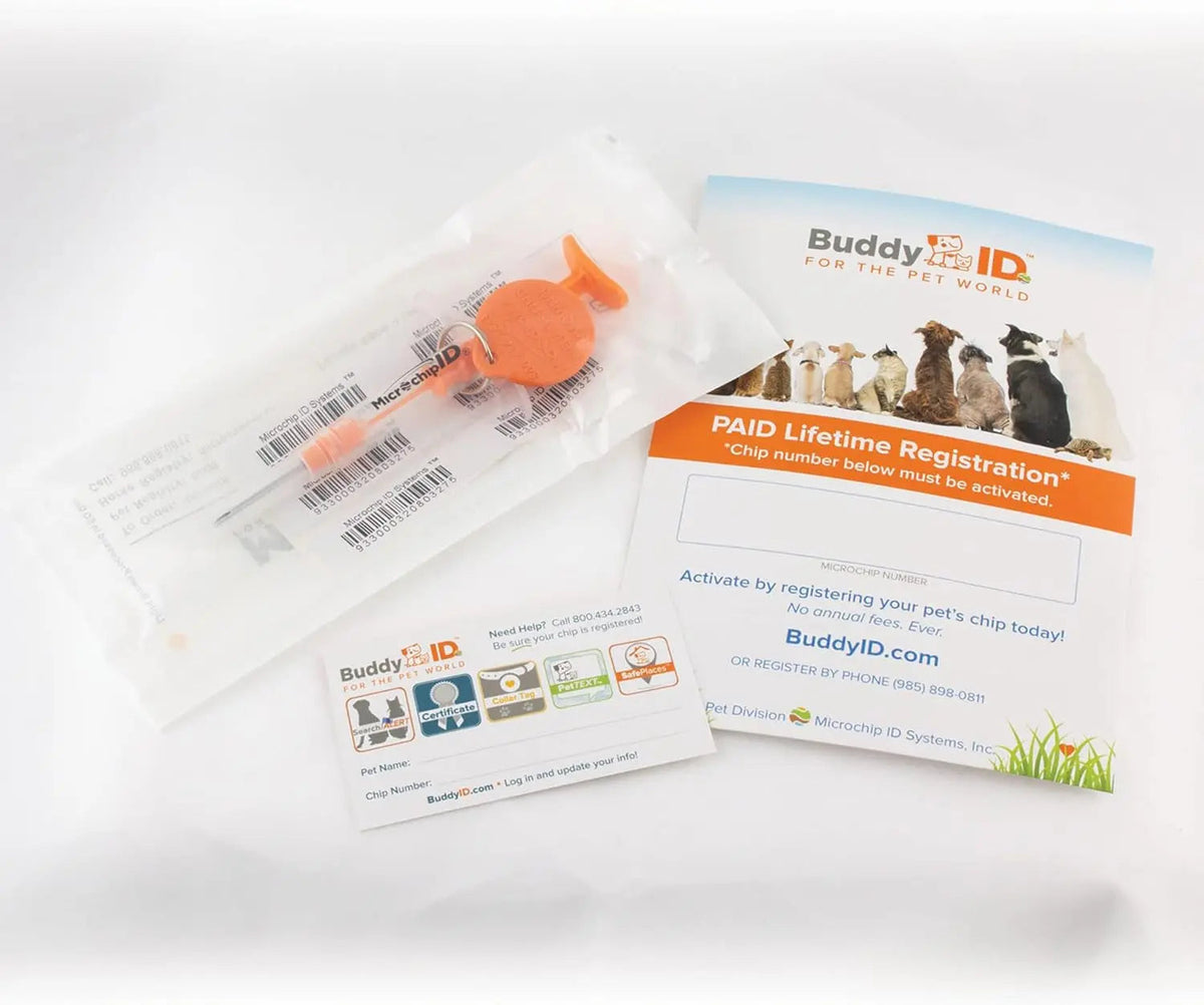 ISO Pet Microchip 5 Pack with Lifetime Registration