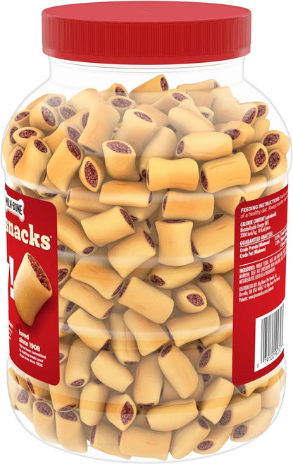 Milk-Bone MaroSnacks Dog Treats with Real Bone Marrow, Beef, 40 oz
