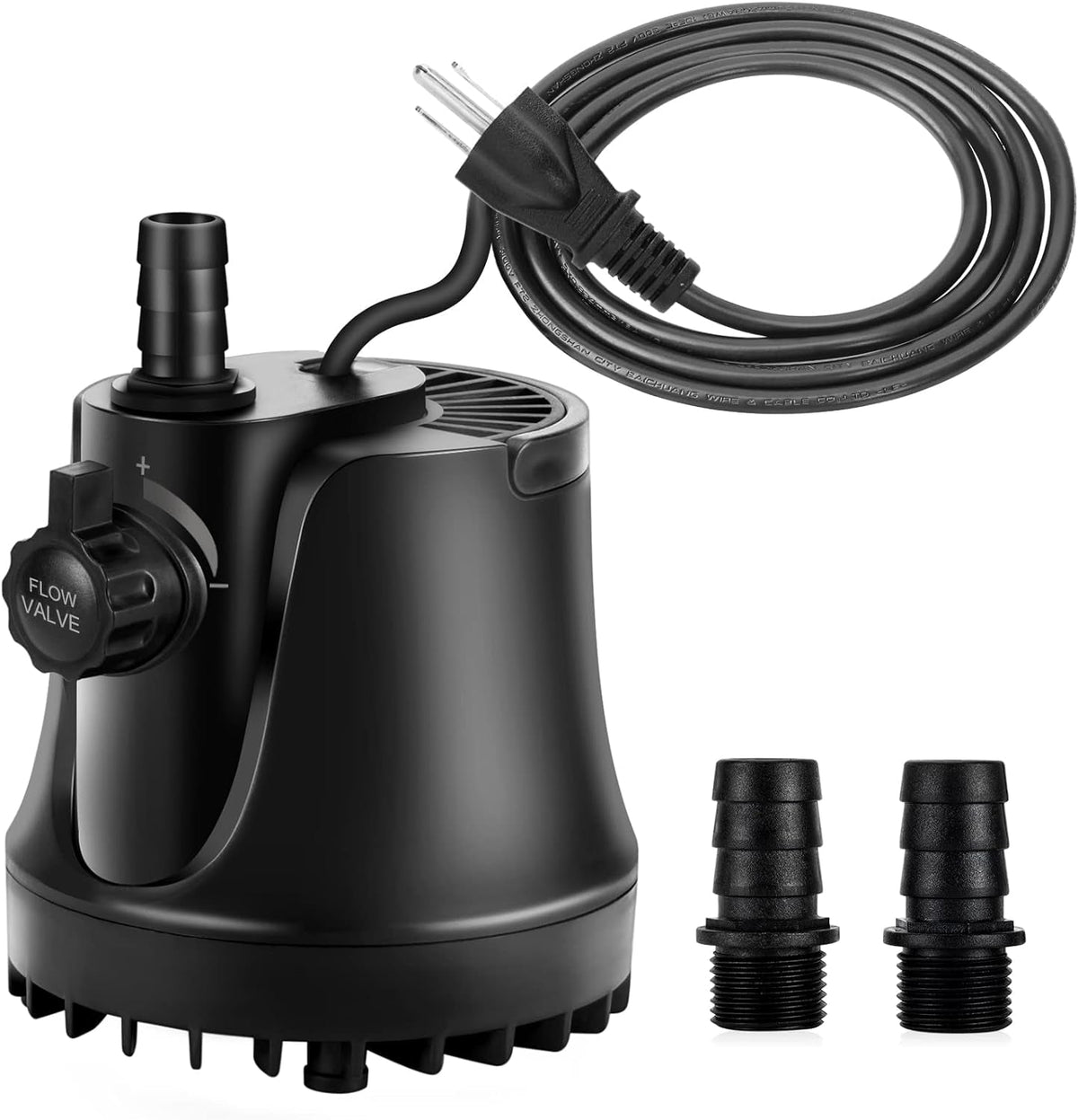 Submersible Aquarium Water Pump with Adjustable Flow